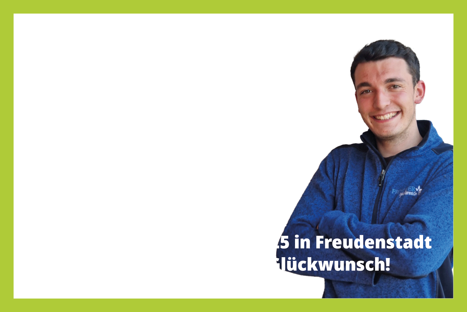 Frommer gartenreich Auszubildender Pius